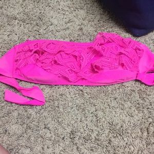 Bandeau swimsuit top